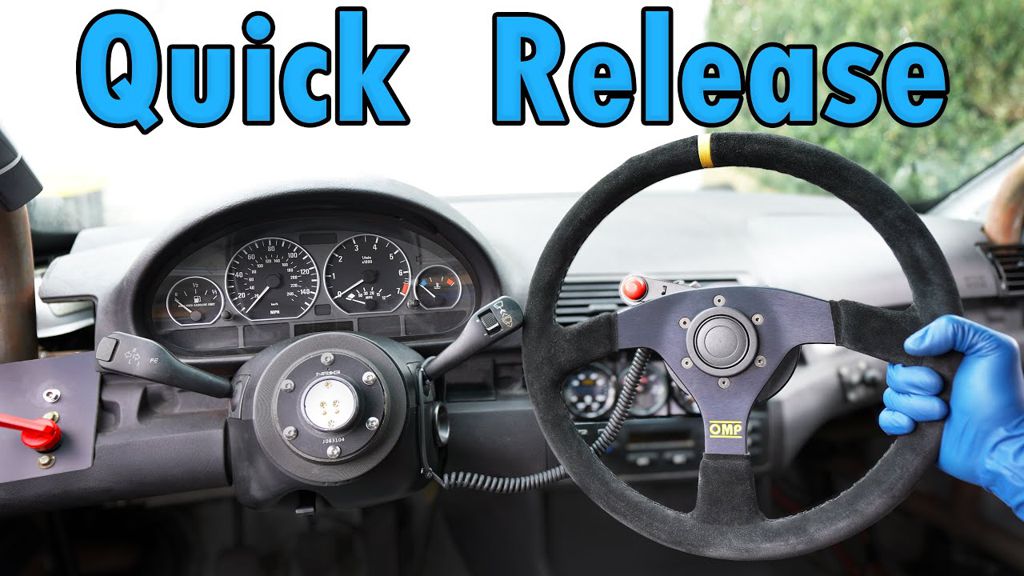 How to properly install a quick release steering wheel with working